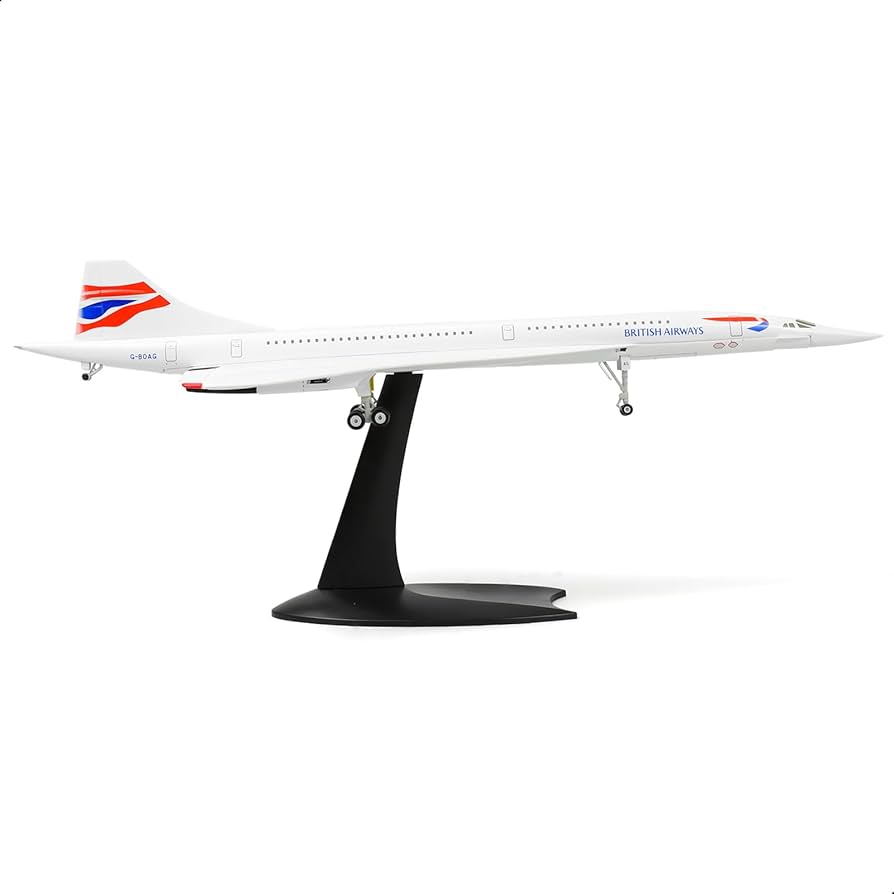 Amazon.com: NUOTIE 1/200 Concorde Airplane Model Diecast